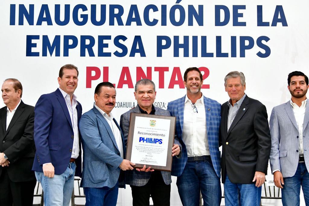 005 COAHUILA FORTALECE NUEVAS INVERSIONES CON LA AMPLIACIÓN DE PHILLIPS- MARS