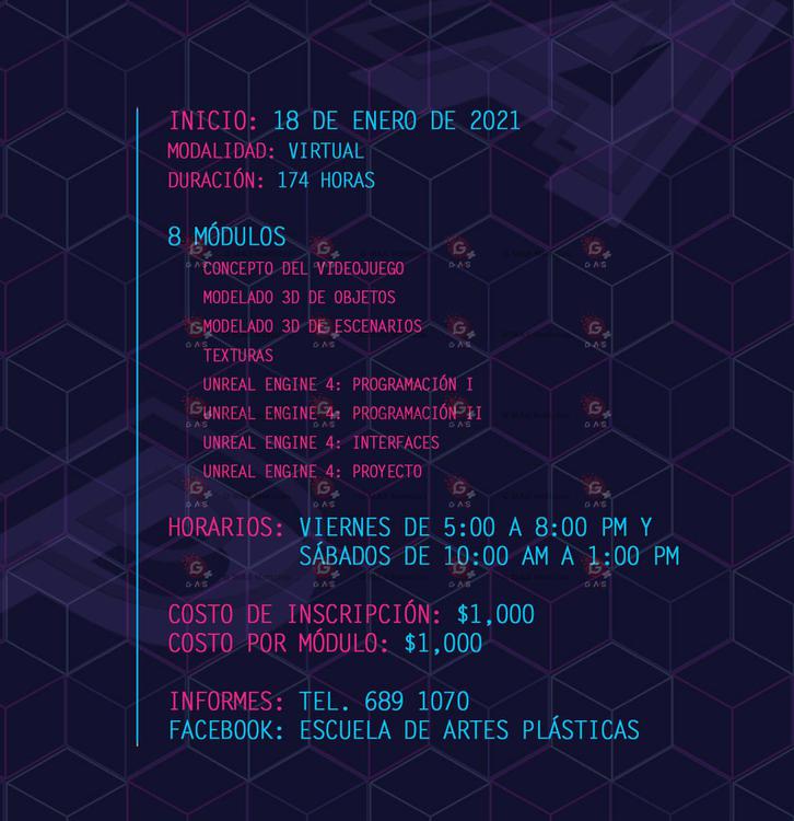 Invita UAdeC al Diplomado Virtual 3D Aplicado a Videojuegos-2