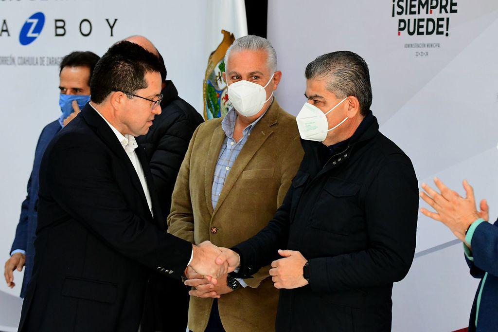 004 MARS DA LA BIENVENIDA A LA NUEVA PLANTA DE ‘LA Z BOY’ EN COAHUILA, CON INVERSIÓN DE 8 MDD