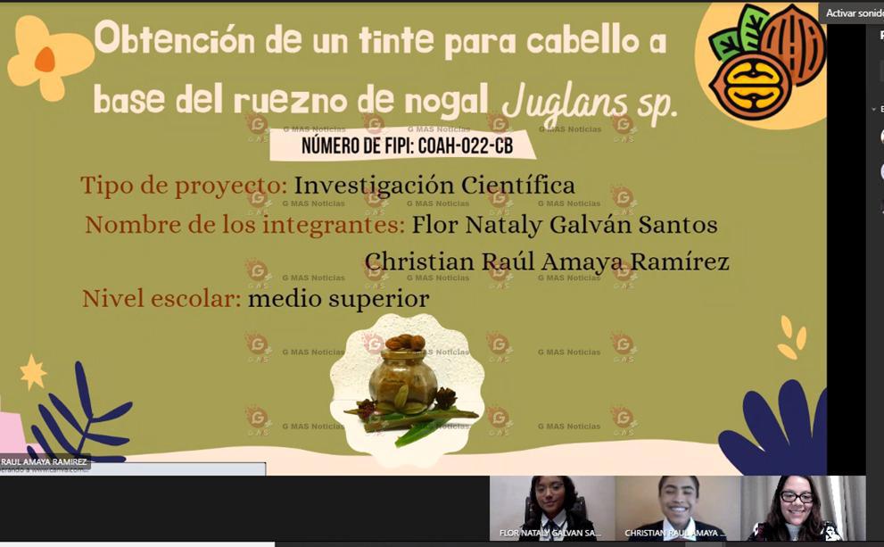 Gana Instituto de Ciencias y Humanidades de la UAdeC Primer L ugar de la Feria de Ciencias e Ingenierías Coahuila 2020 1