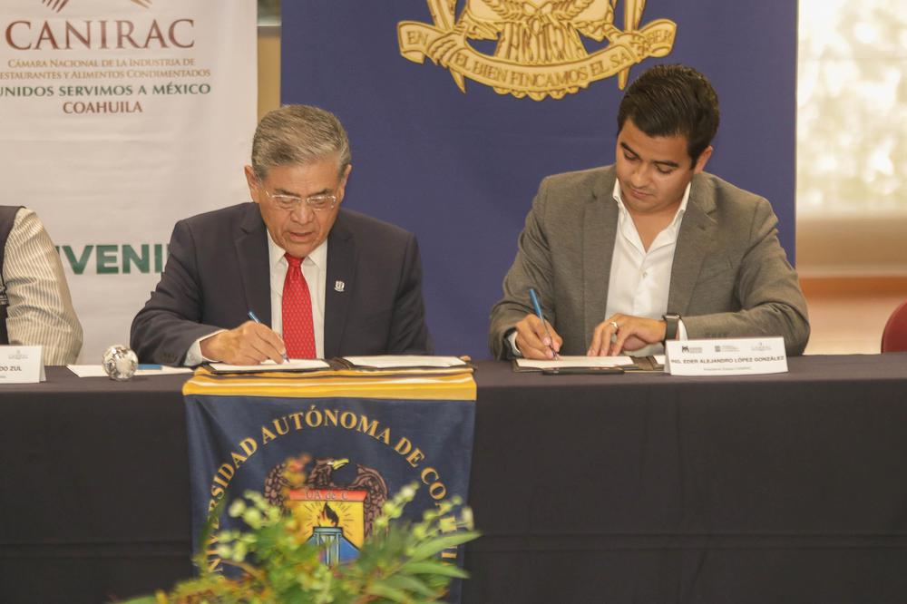 Firma de Convenio UAdeC y la CANIRAC 5
