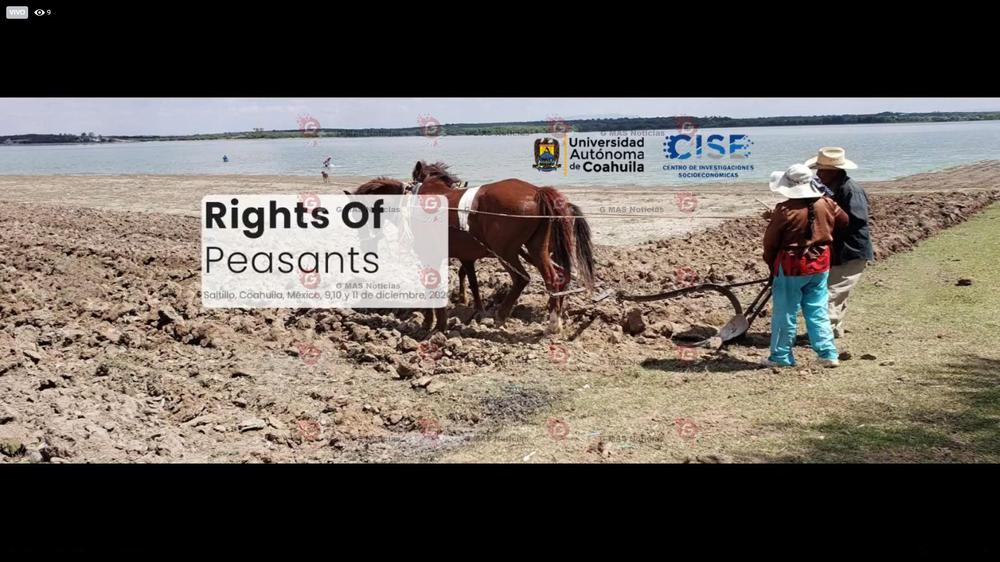 Congreso Internacional 2020 Rights of Peasants 1