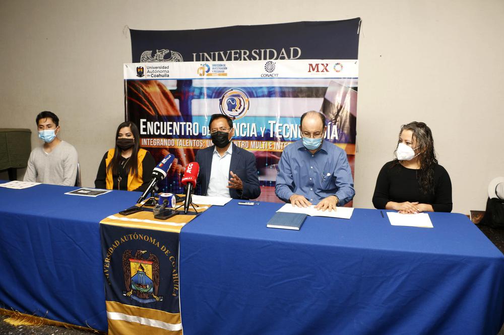 Rueda de Prensa Tercer Encuentro de Ciencia y Tecnología 1