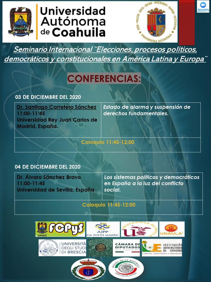 Invita FCPyS a Seminario Internacional sob re Derecho Político y Constitucional-3