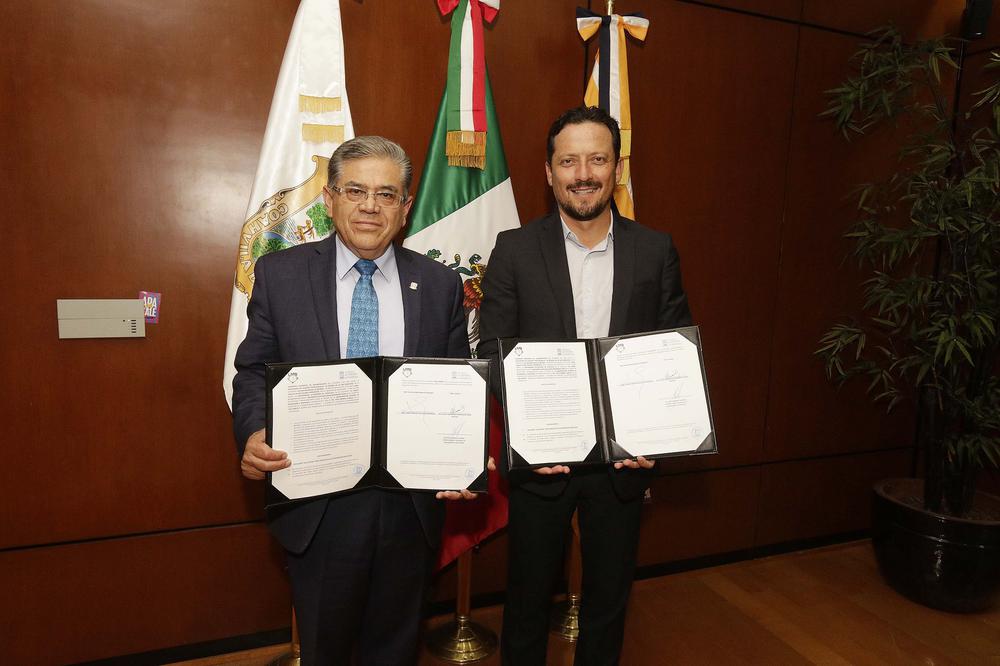 Firma Convenio UAdeC con la LMB 7