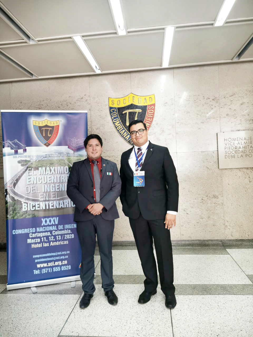 Estudiantes de la Facultad de Ingenie ría Civil Asisten al COLEIC 2019 1