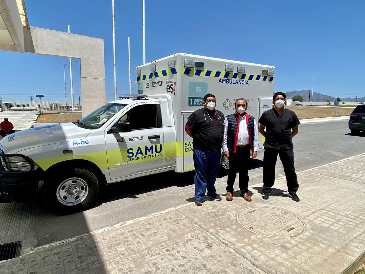 001 CUENTAN CENTROS DE VACUNACIÓN COVID CON APOYO DE EQUIPOS DE URGENCIAS MÉDICAS DE COAHUILA