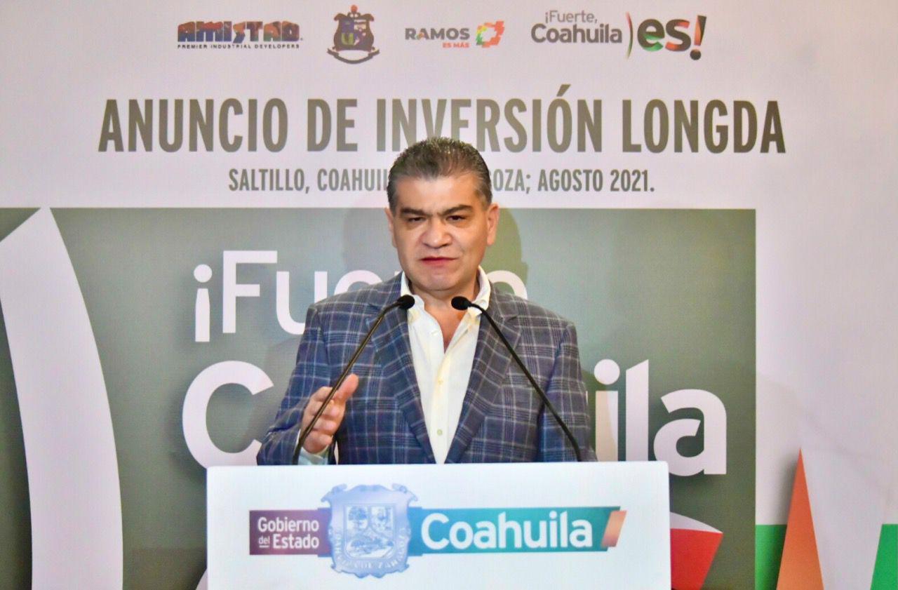 001 CRECE FLUJO DE INVERSIO?N EXTRANJERA DIREC TA EN COAHUILA EN PRIMER SEMESTRE 2021- MARS