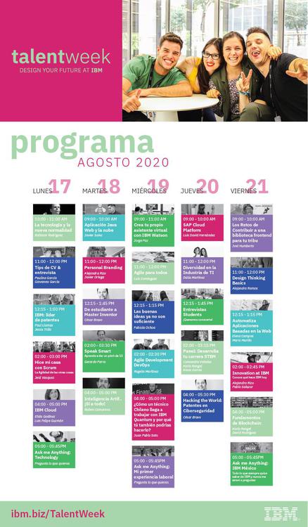 Talent week 2020 1