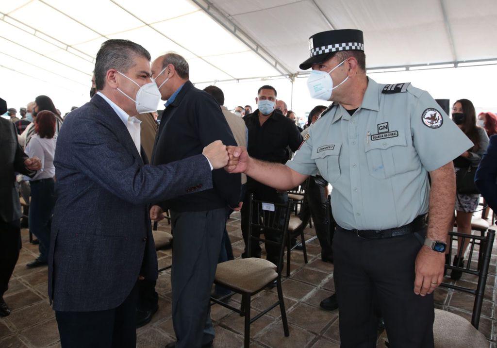 001 ENTREGA MARS 10 MDP EN ARMAS Y EQUIP O TÁCTICO A LAS FUERZAS DE SEGURIDAD