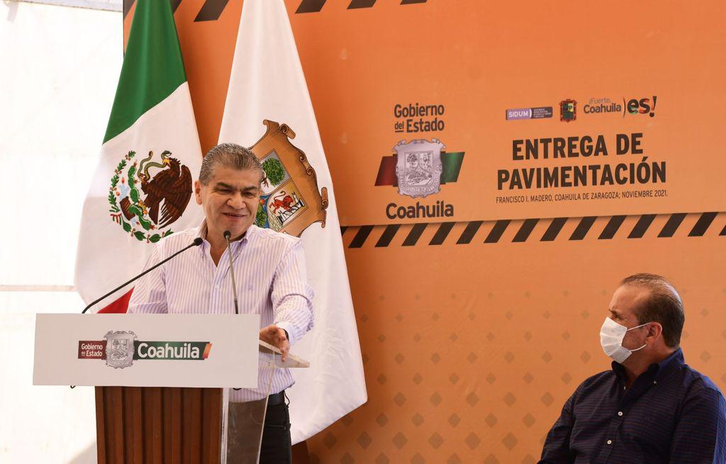 004 SIGUE MARS CON ENTREGA DE OBRA DE INFRAESTRUCTURA VIAL PARA COAHUILA