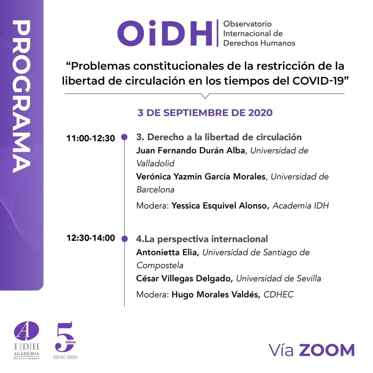 Invita UAdeC y AIDH al Observatorio Intern acional de Derechos Humanos En Liěnea 3