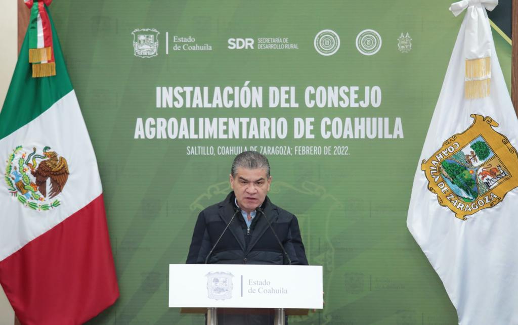 005 PARA EL DESARROLLO INTEGRAL DEL CAMPO, INSTALA MARS EL CONSEJO AGROALIMENTARIO DE COAHUILA