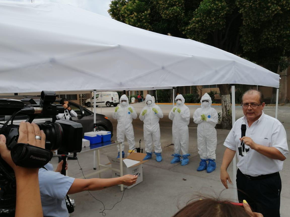 Se Instala en la Facultad de Medicina UT un Centro para Toma de Muestras del Covid-19 1