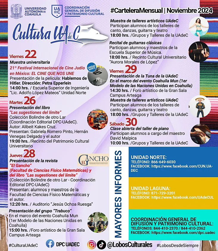Cartelera Cultural Noviembre _3