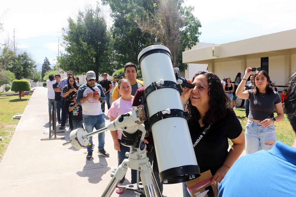 Abre Puertas UAdeC para Observar Eclipse Solar Camporredondo 2024 _3