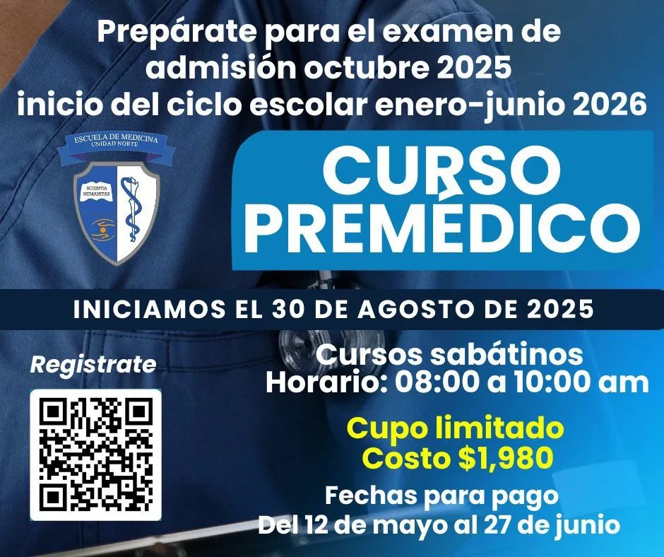 Curso Premédico UAdeC del Semestre Enero-Junio 2026