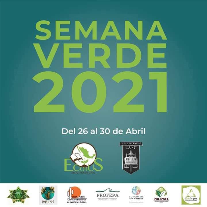 Invita Facultad de Jurisprudencia de l a UAdeC a la “Semana Verde 2021” 1