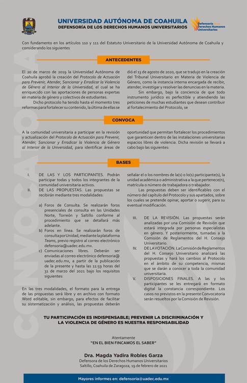 convocatoria defensoria uadec