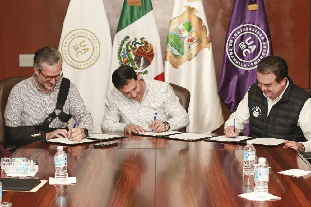 Firma de Convenio UAdeC Y IEEA-4